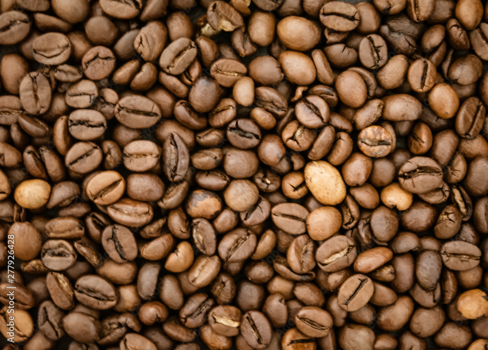 Obraz premium coffee beans background