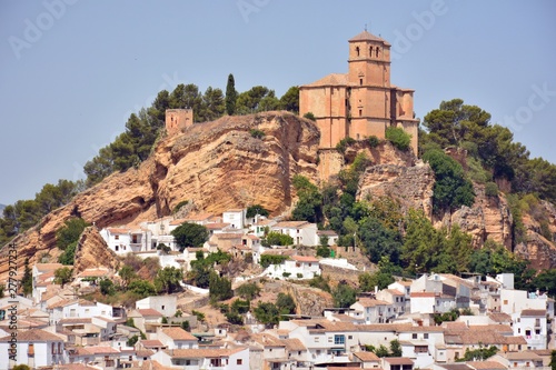 Vista del pueblo de Montefrío desde un mirador, Granada (España) photo