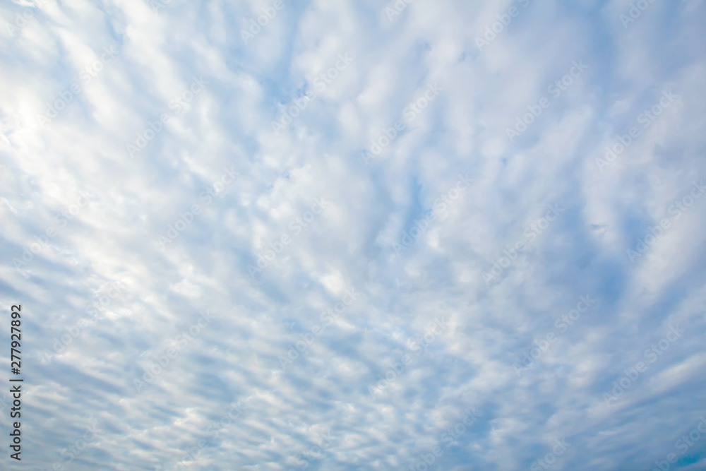 Background sky morning cloud ,Bright in Phuket Thailand