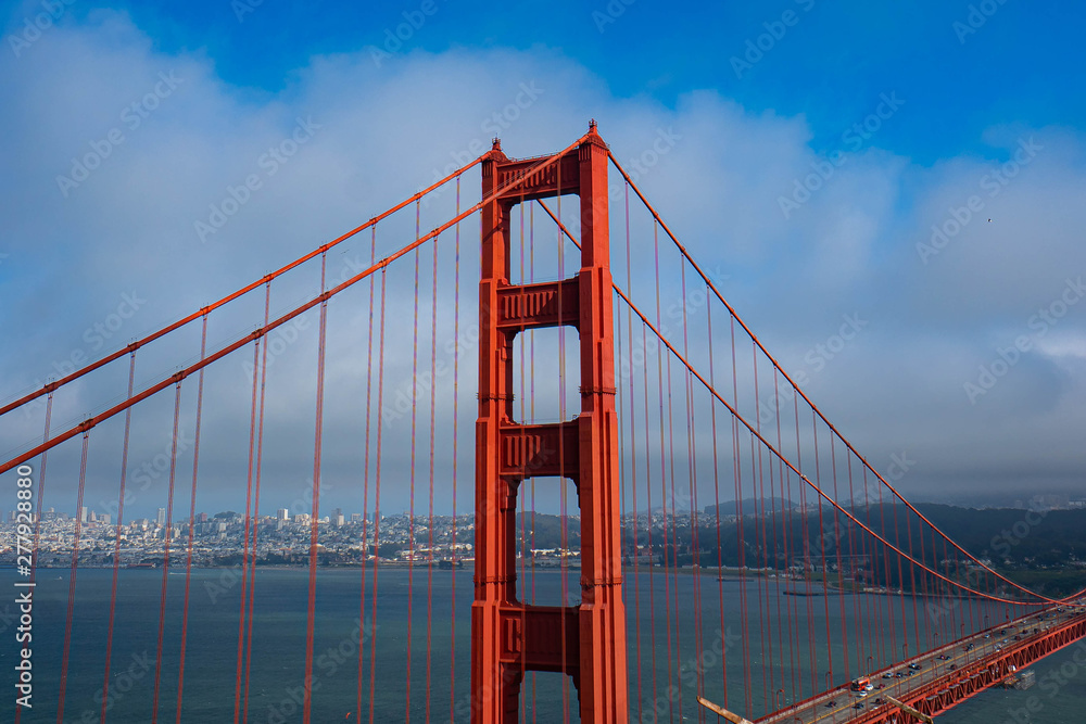 Fototapeta premium San Francisco golden gate bridge