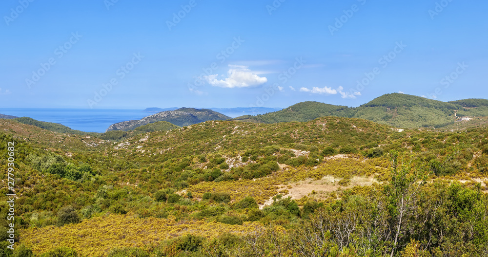 Mountain landscape, Chalkidiki, Greece