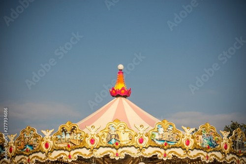 Photography Carousel  in Torquay Devon England