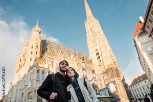 Canvas Print Vienna, Austria around the city of Vienna