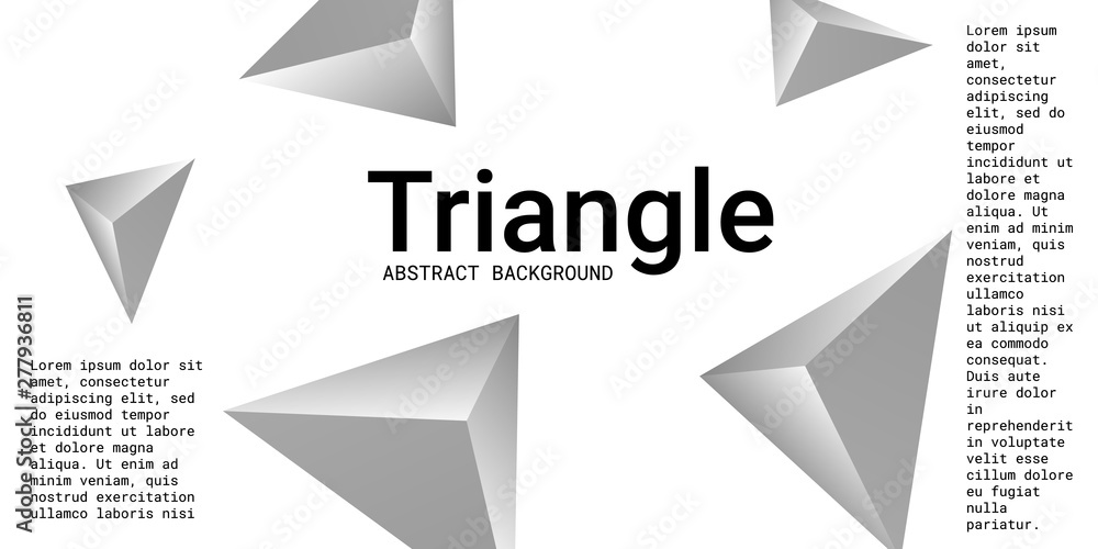 Abstract composition of triangle. Abstract composition of triangle.