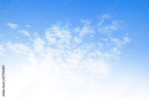 Background sky Cirrostratus 6,000 - 8,000 meters from the ground,Bright in Phuket Thailand. © Stock.Foto.Touch