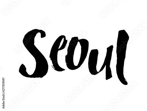 Canvas Print Seoul