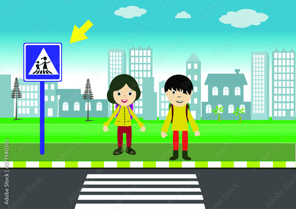 Road rules: children's crossings and pedestrian crossings 