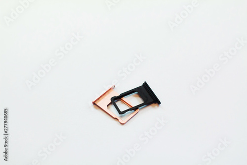 The SIM tray black and pink is used by the manufacturer. In the shop Real place, white background clear
