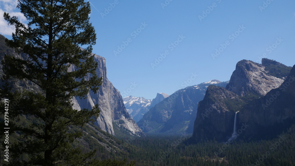 Tunnelview im Yosemite Nationalpark