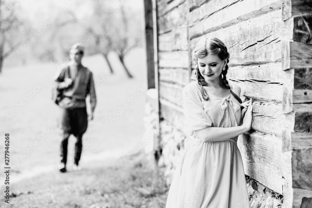 Soldier Returning Home And Greeted By Wife Soldier Returning Home And Greeted By Wife