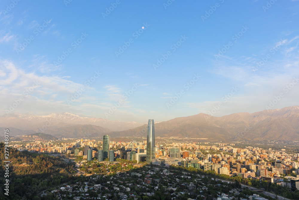 Obraz premium sky and mountains