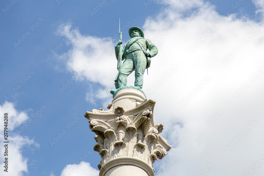 Confederate Soldiers and Sailors Monument Richmond Virginia