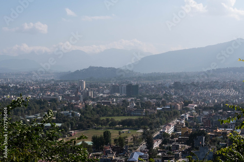 Nepal Kathmandu Asia view Monkey temple