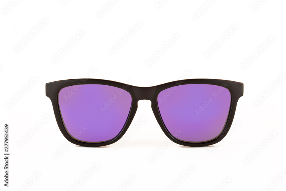 Sunglasses, front view isolated on white background Sunglasses, front view isolated on white background