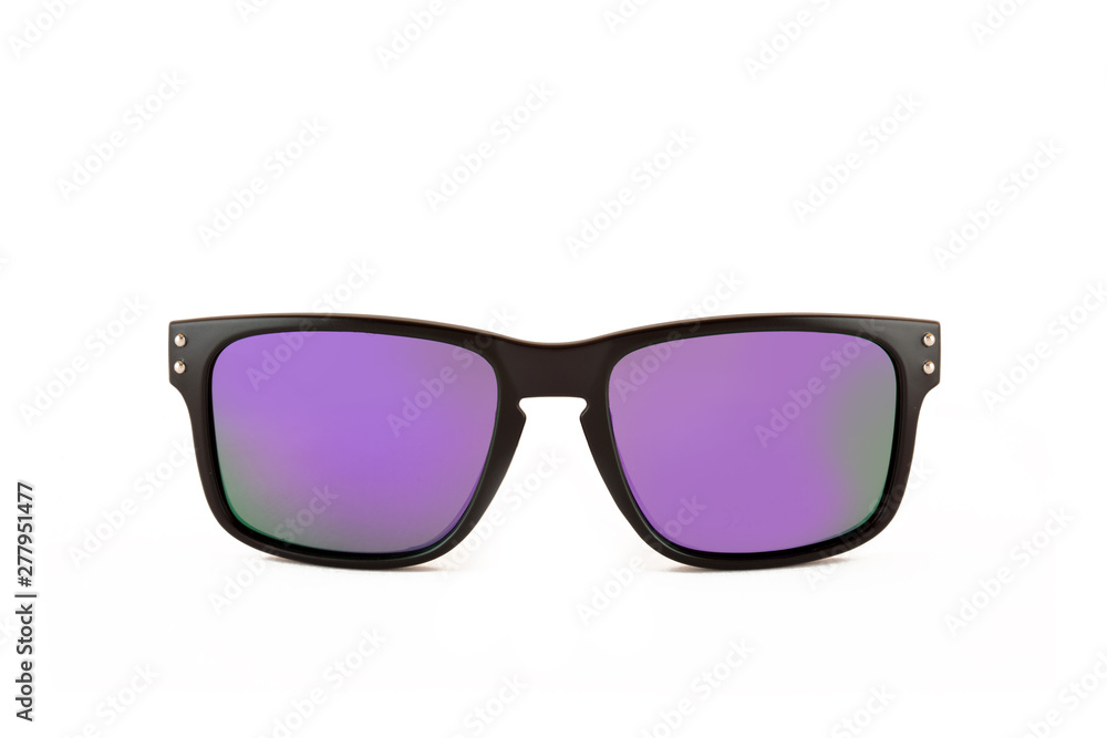 Sunglasses, front view isolated on white background Sunglasses, front view isolated on white background