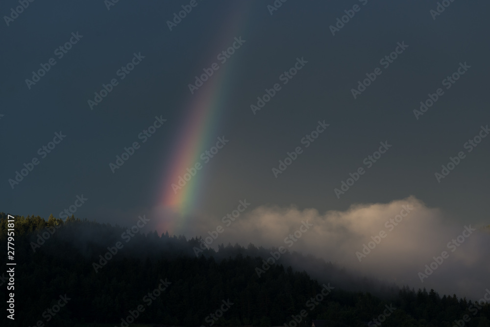 Rainbow from the mists Rainbow from the mists