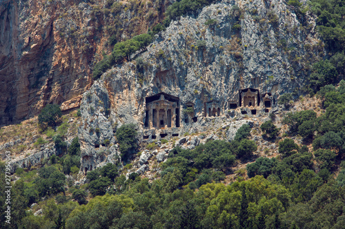 Lycian tomb on a Sunny day