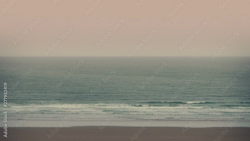 Beautiful Sandy Beach Landscape At Sunset Beautiful Sandy Beach Landscape At Sunset