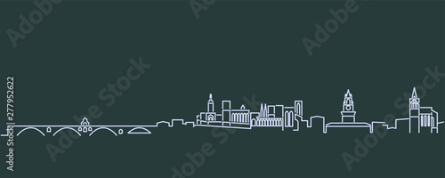 Photos Avignon Single Line Skyline Profile