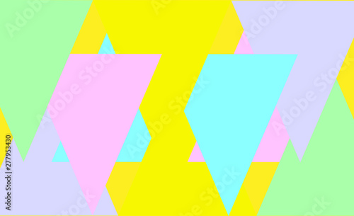 Abstract minimal geometric background. Colorful dynamic shapes. EPS 10 stock vector