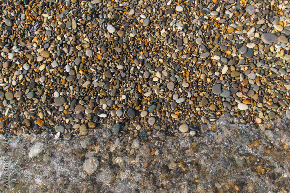 Abstract background with stones. Pebbles, coast. Abstract background with stones. Abstract background with stones. Pebbles, coast. Abstract background with stones.