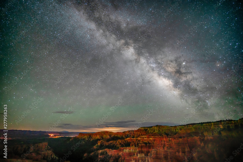 Milky Way over Bryce Canyon Milky Way over Bryce Canyon