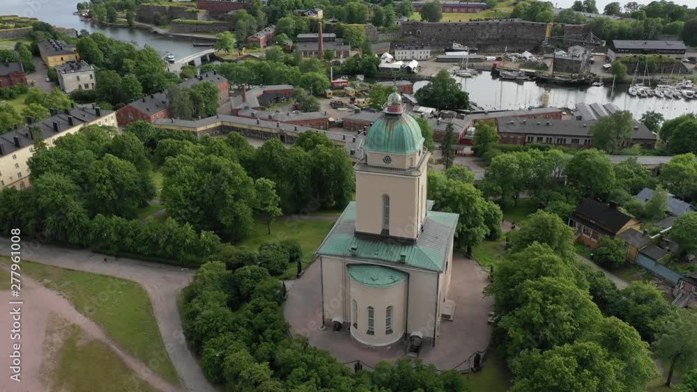 Helsinki in Finnland aus der Luft Helsinki in Finnland aus der Luft