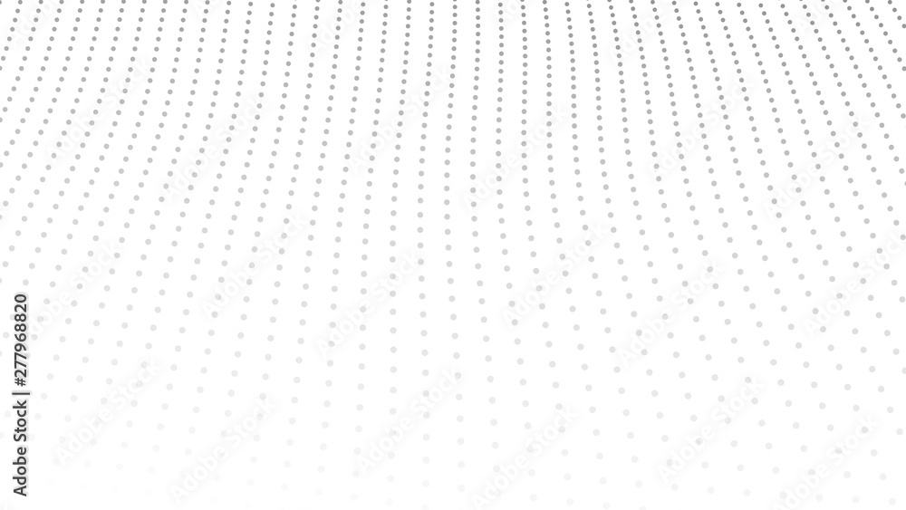 Abstract dynamic wave of particles. Big data. Low poly shape. Wave of gradient dots on white background. Futuristic vector illustration. Abstract dynamic wave of particles. Big data. Low poly shape. Wave of gradient dots on white background. Futuristic vector illustration.