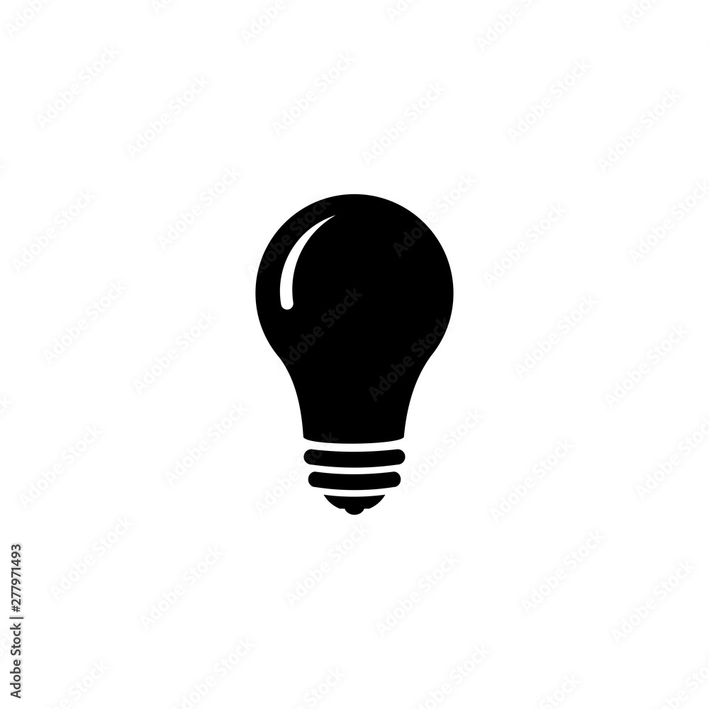 Light Bulb icon vector symbol illustration Light Bulb icon vector symbol illustration