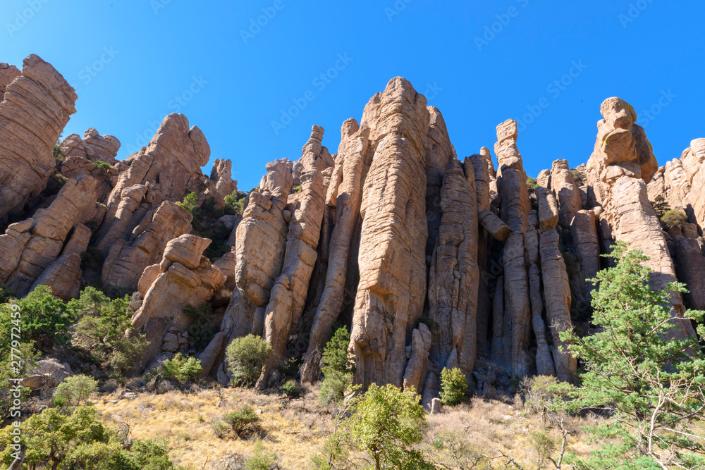 custom made wallpaper toronto digitalOrgan pipe formation or hoodoos at Chiricahua National Monument in Southeastern Arizona is an area where the rocks are called 'organ pipe formation' because their similarity to organ pipes.