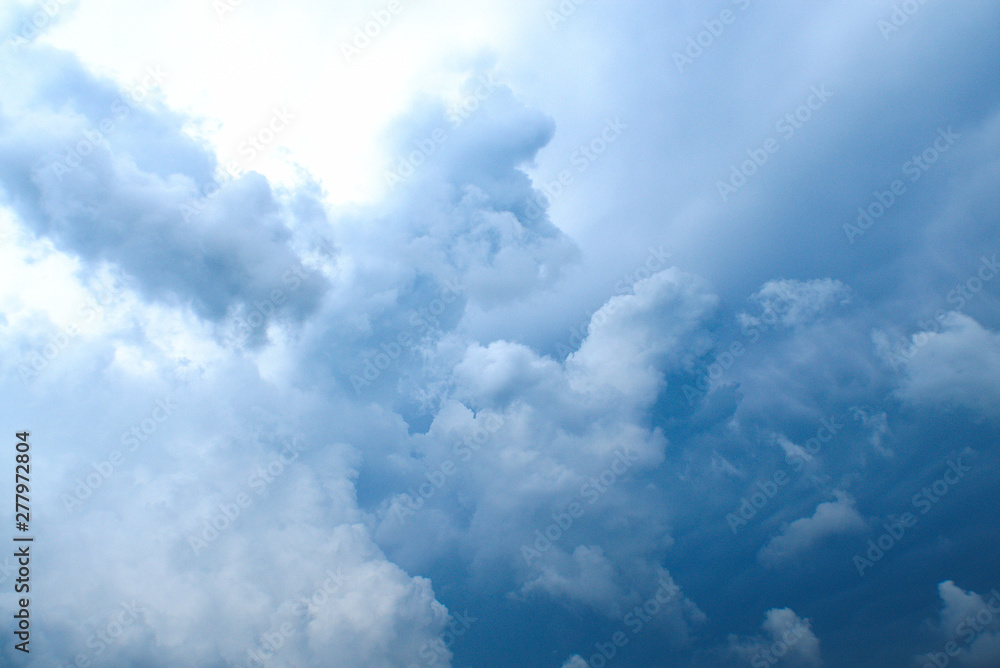 Clouds located over Oklahoma in Summer Clouds located over Oklahoma in Summer