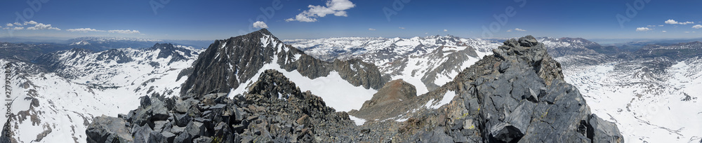Banner Peak Summit Panorama