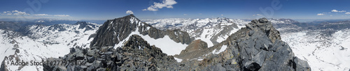 Banner Peak Summit Panorama