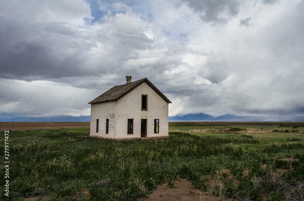 Abandoned Farmhouse on the Colorado Prairie 