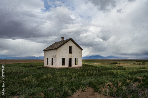 Abandoned Farmhouse on the Colorado Prairie 