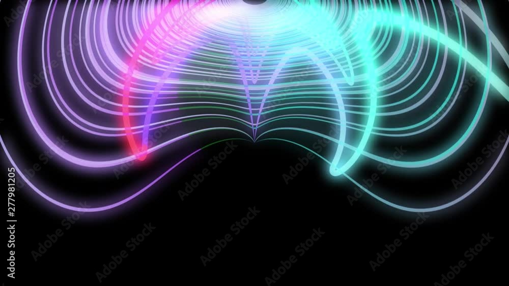 psychedelic 3d form lines and curves abstract background psychedelic 3d form lines and curves abstract background