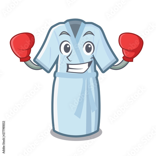 Boxing bathrobe in the a cartoon shape