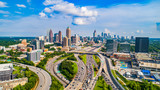 Atlanta, Georgia, USA Downtown Skyline Aerial