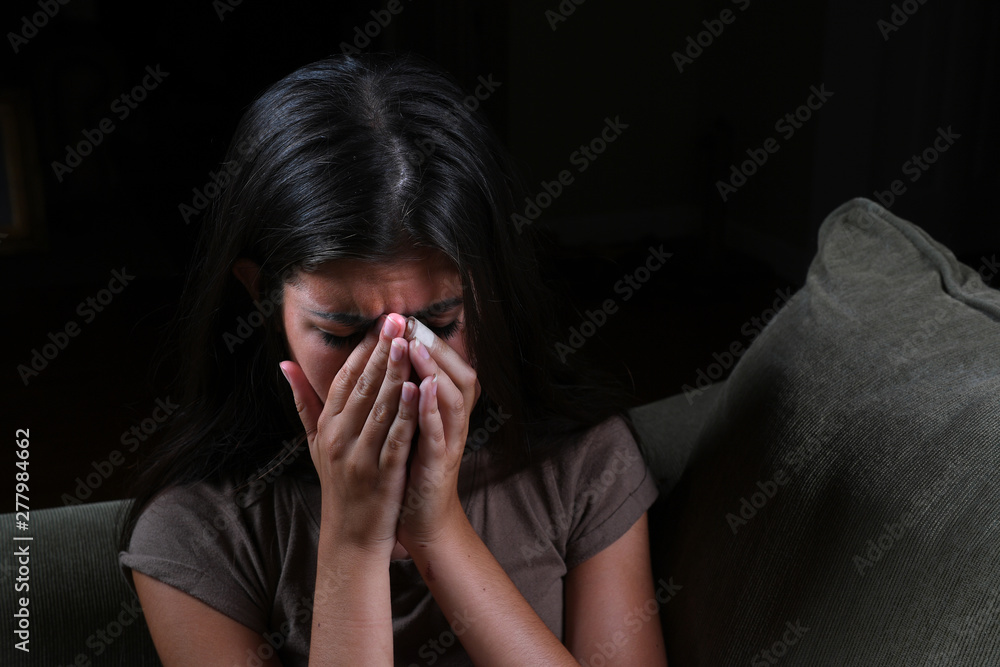 Young Woman Experiencing High Stress Young Woman Experiencing High Stress