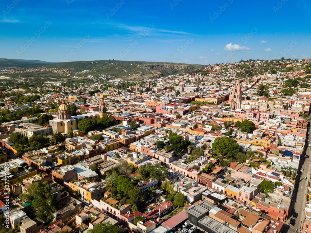 San Miguel de Allende Aerial View