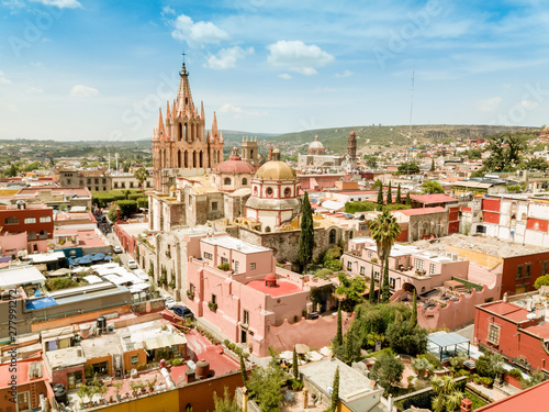 San Miguel de Allende Aerial View