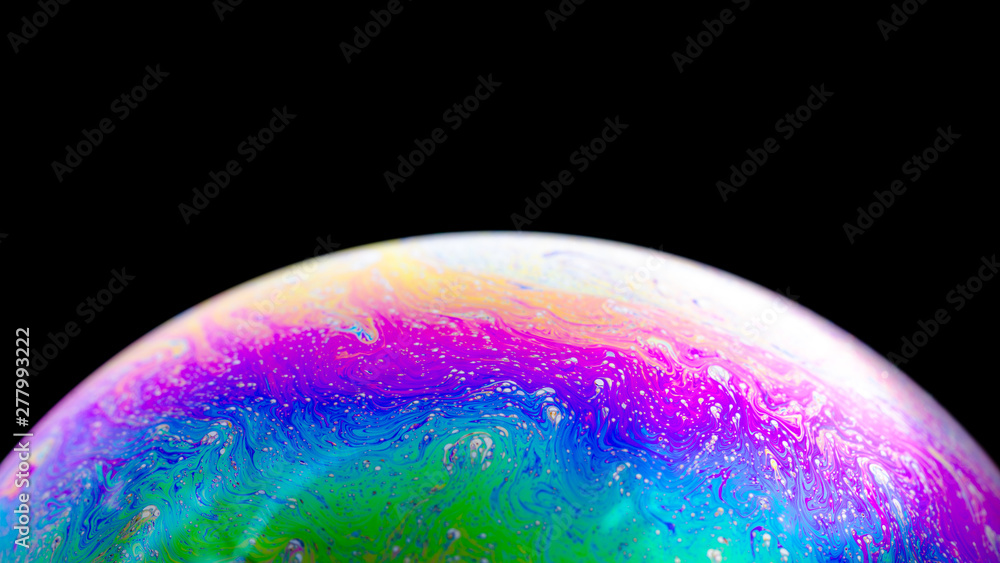 Abstract soap bubble structure Abstract soap bubble structure