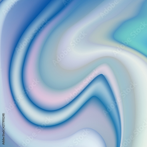 Modern abstract poster design. Abstract background with liquid flowing waves, fashionable pattern design