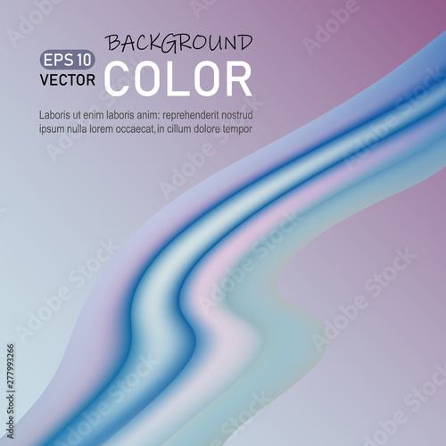 Modern abstract poster design. Abstract background with liquid flowing waves, fashionable pattern design