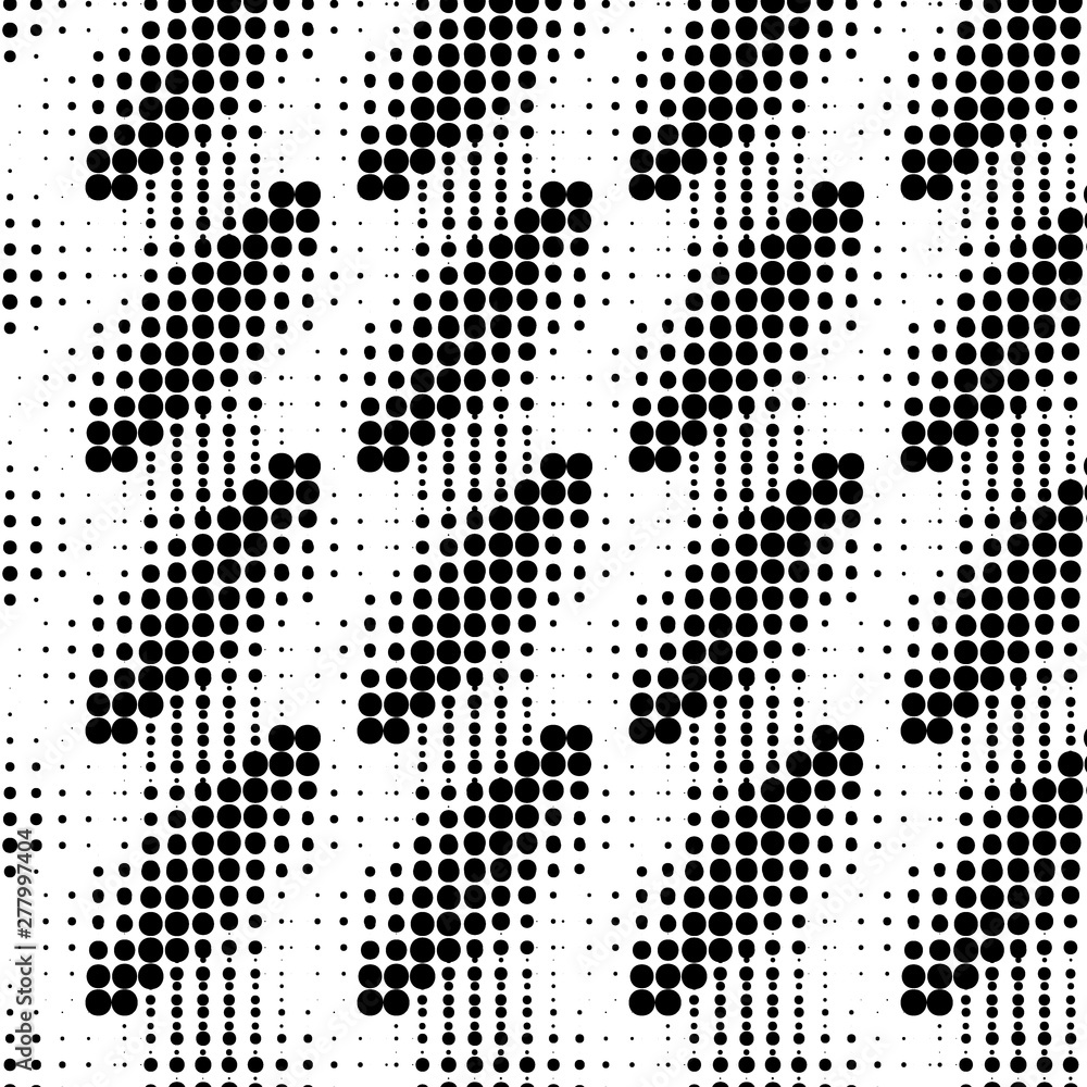 Modern halftone background meaningful dots Abstract futuristic backdrop.