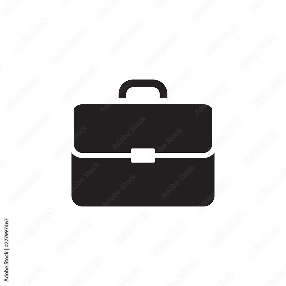 suitcase icon vector design template suitcase icon vector design template