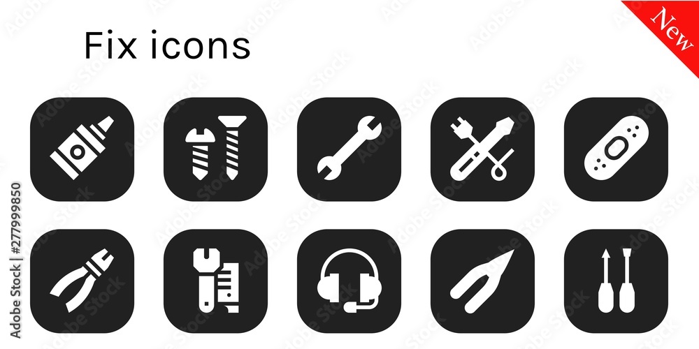 fix icon set fix icon set