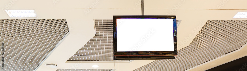 tv white screen hanging ceiling store tv white screen hanging ceiling store