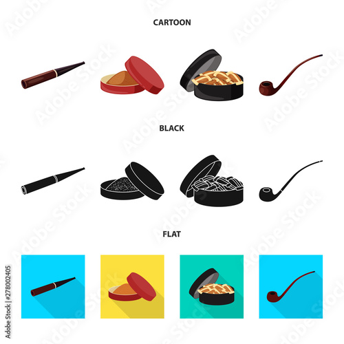 Vector illustration of refuse and stop logo. Set of refuse and habit stock vector illustration.