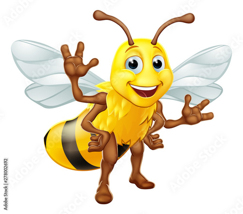 A bumble bee or honey bumbl...